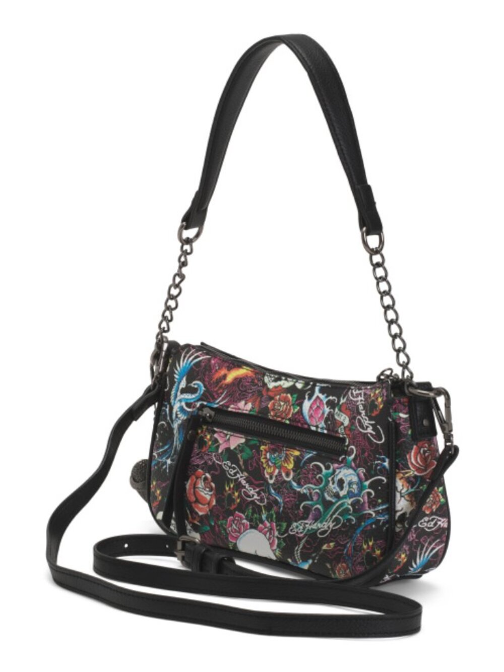 ED HARDY Heather Baguette With Shoulder Strap - Picture 4 of 4